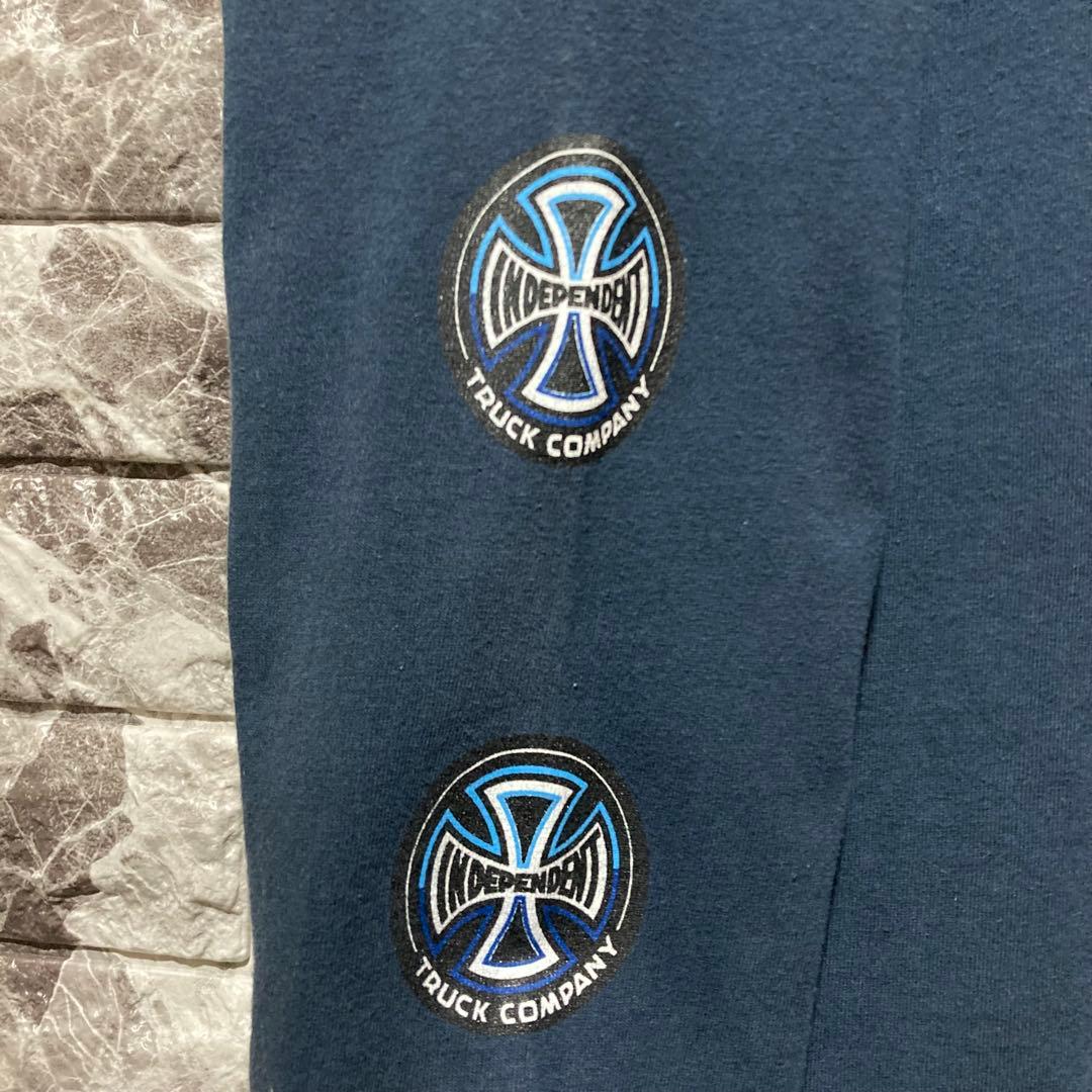 INDEPENDENT ロンT ネイビー インディペンデント スケーター M