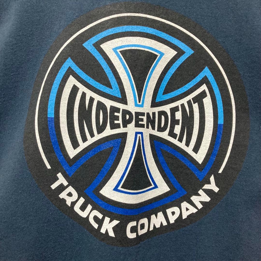 INDEPENDENT ロンT ネイビー インディペンデント スケーター M