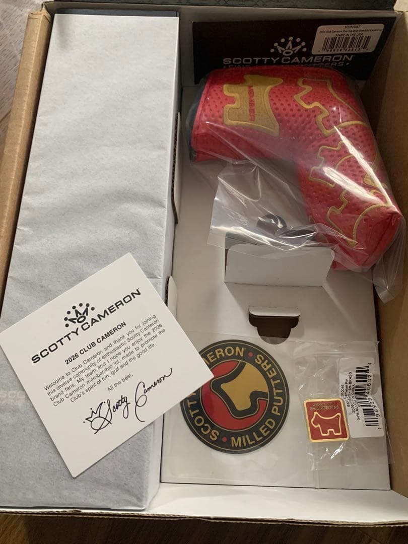 その他 SCOTTY CAMERON 2026 member kit