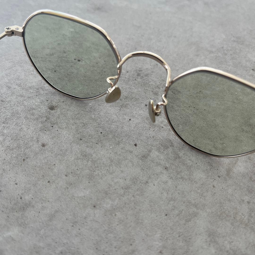 JINS MTF-20S-266AC 96 All titanium ゴールド