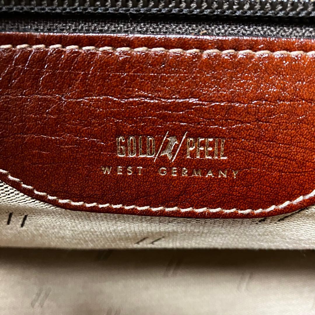 【希少・入手困難】GOLD PFEIL ダレスバッグ　ボストン　西ドイツ製