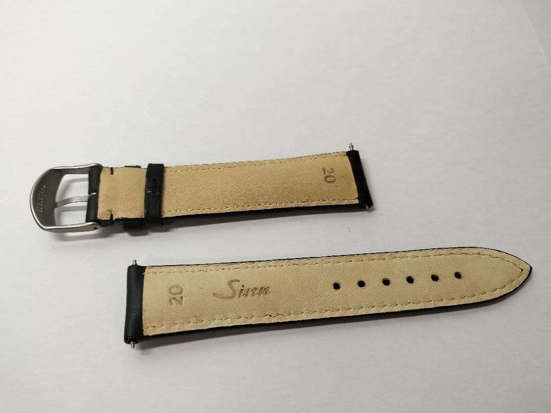 Sinn純正レザーベルト 20mm 新品