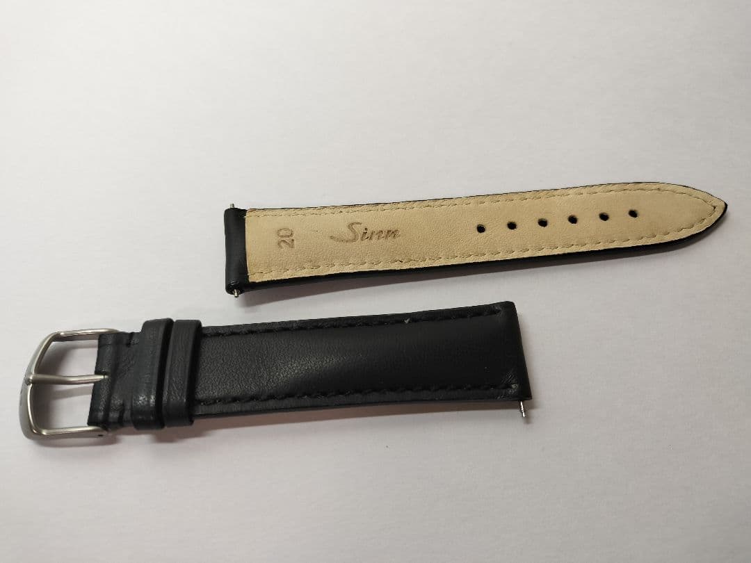 Sinn純正レザーベルト 20mm 新品