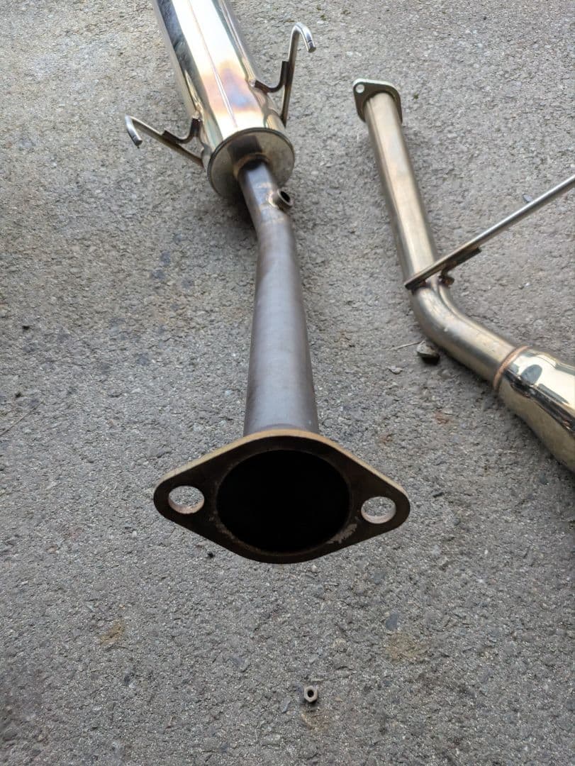 ハイゼットトラックS211Pシングル出しマフラー