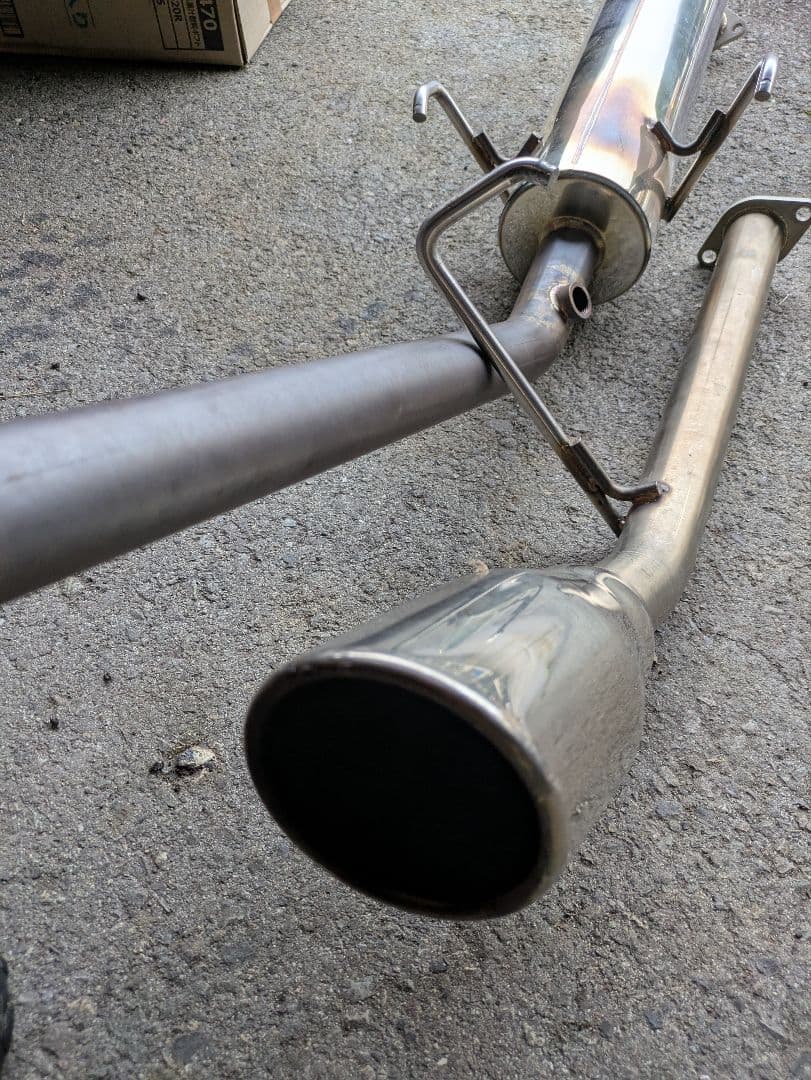 ハイゼットトラックS211Pシングル出しマフラー