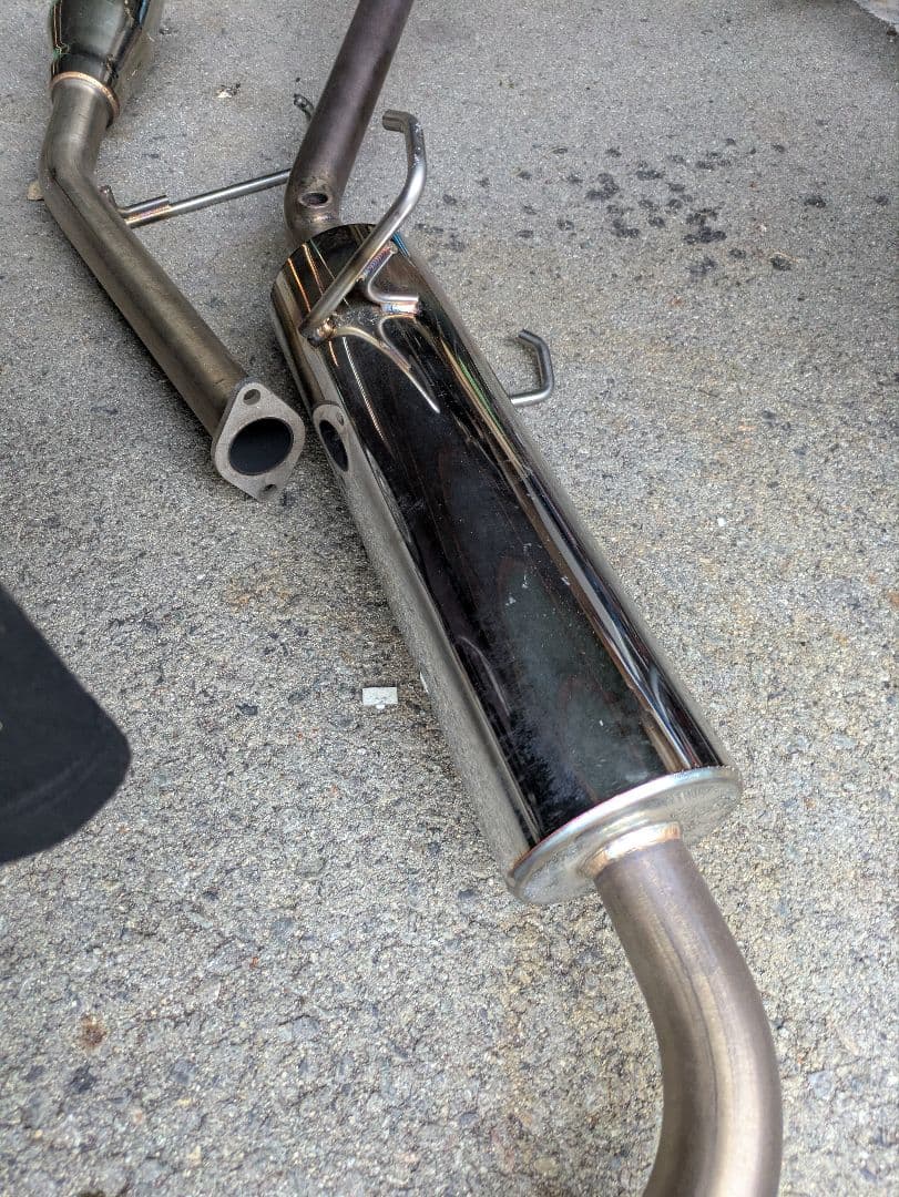 ハイゼットトラックS211Pシングル出しマフラー