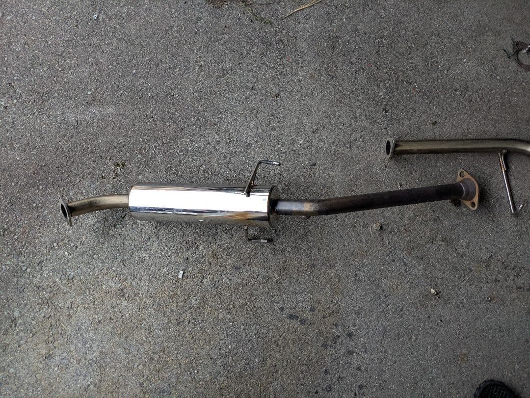 ハイゼットトラックS211Pシングル出しマフラー