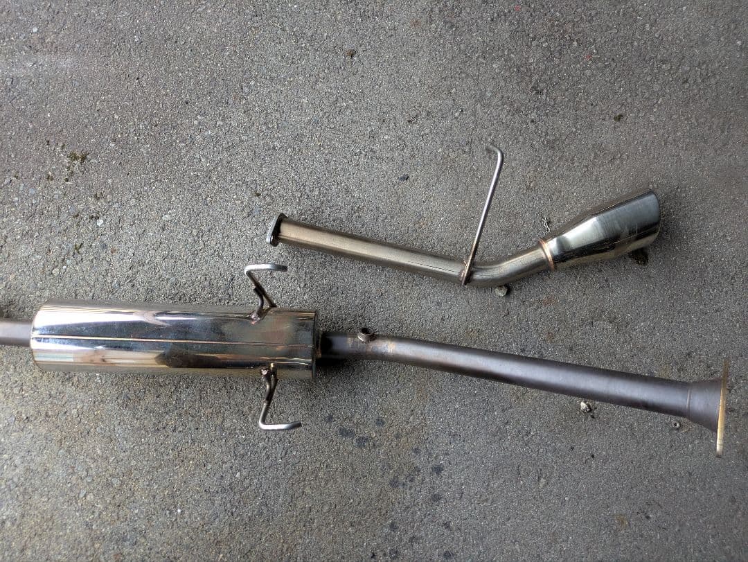 ハイゼットトラックS211Pシングル出しマフラー