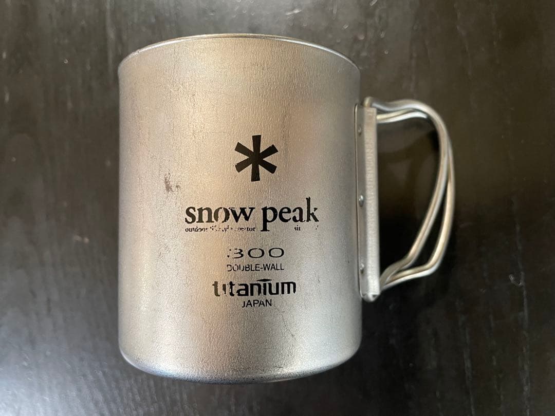  peak スノーピーク　チタンダブルマグ300ml 4個セット