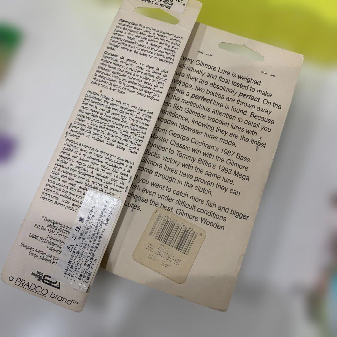 ゆ*や様 ヘドン　ビッグバド　ノーマン　ギルモア　バス釣り引退　トップウォーター