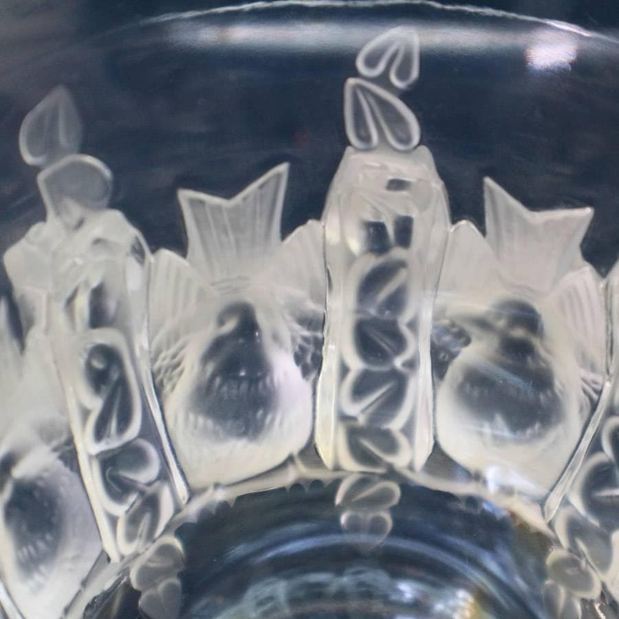 LALIQUE ラリック ダンピエール フラワーベース 花瓶 クリスタルガラス