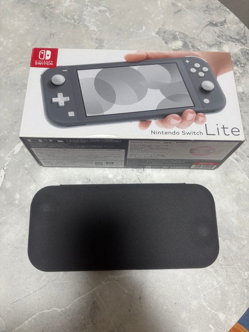 Nintendo Switch Lite グレー 箱付き 動作確認済み