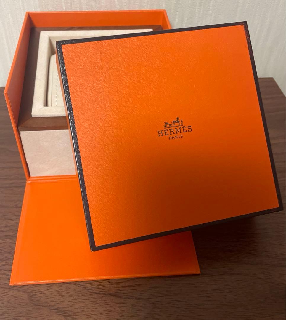 HERMES エルメス 腕時計 《Hウォッチ》 ミニ 21 mm エトゥープ