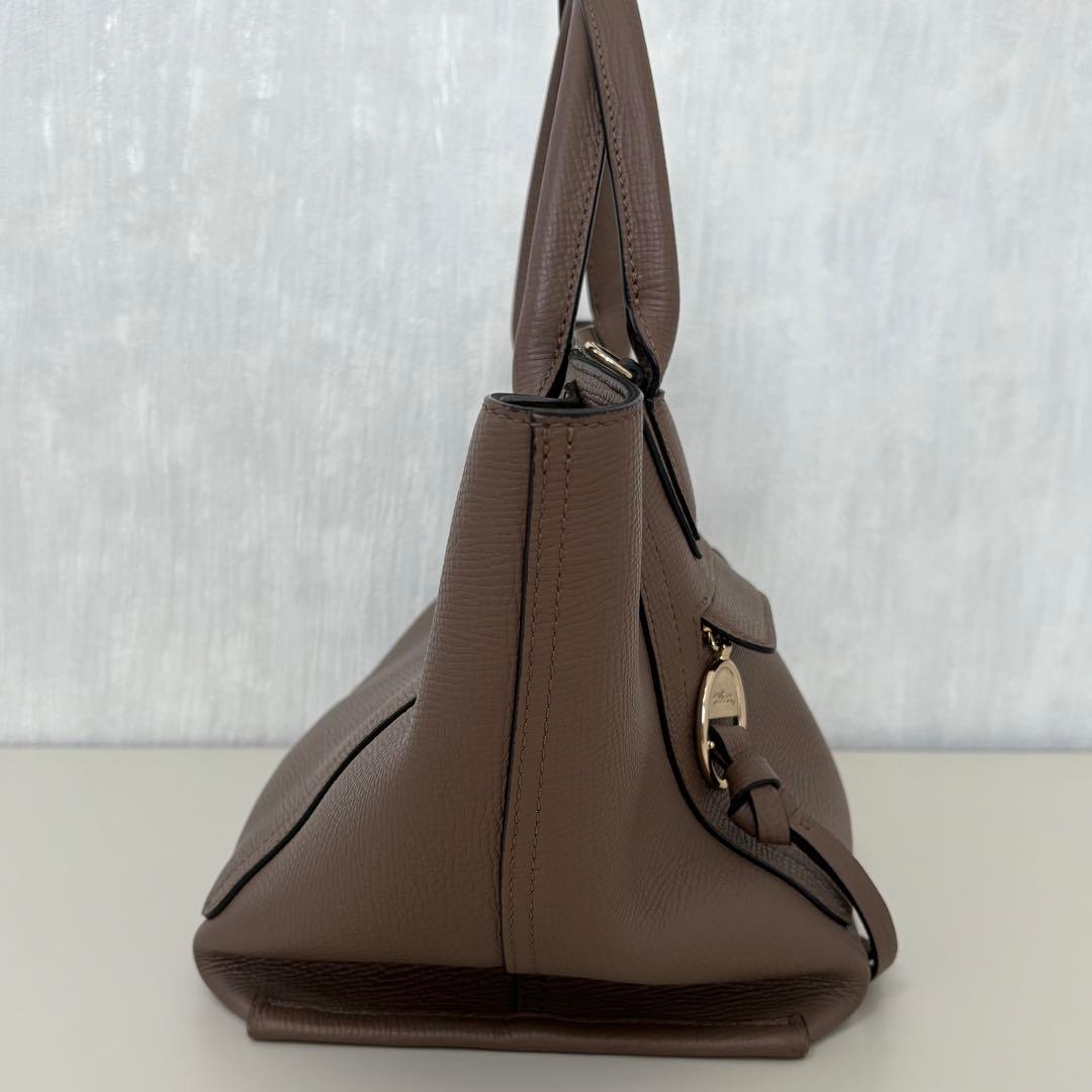 【完売品】ロンシャン ☆メールボックスバッグ Mトップハンドルショルダーバッグ☆