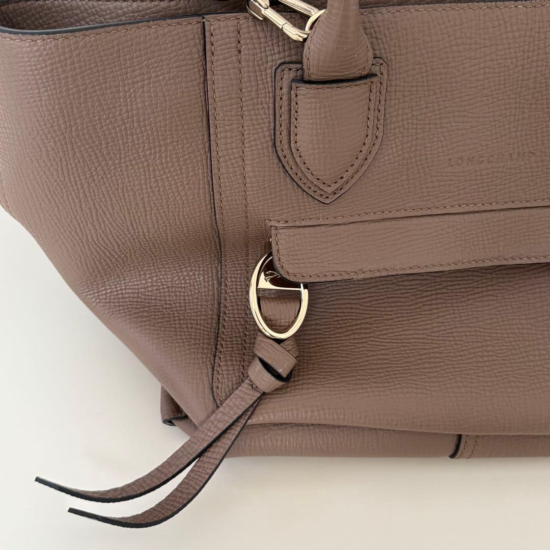 【完売品】ロンシャン ☆メールボックスバッグ Mトップハンドルショルダーバッグ☆