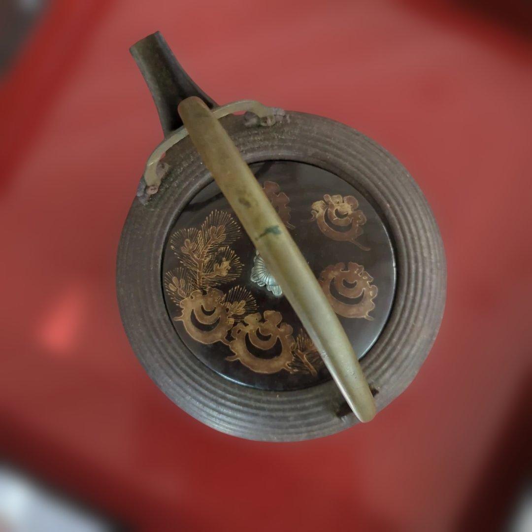 lucia　骨董 銚子 酒器 鉄 器 ＆　小鉢宝船　5つ