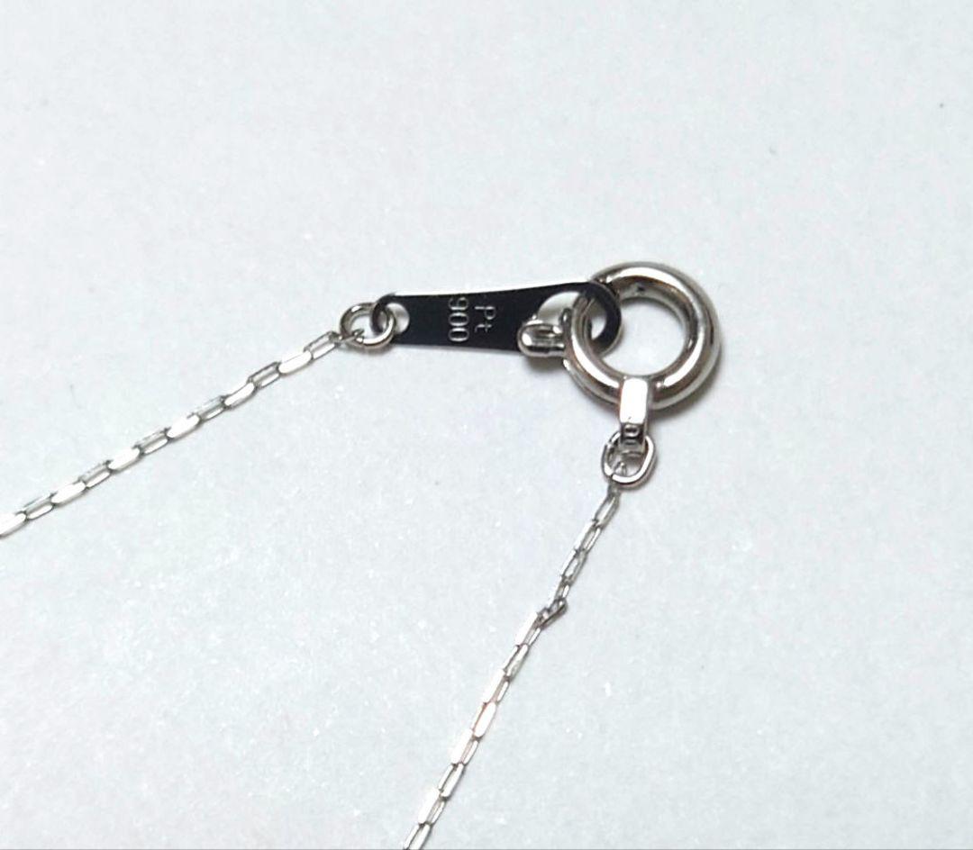 プラチナ Pt９００ 　ネックレス　スマイル【 未使用品】