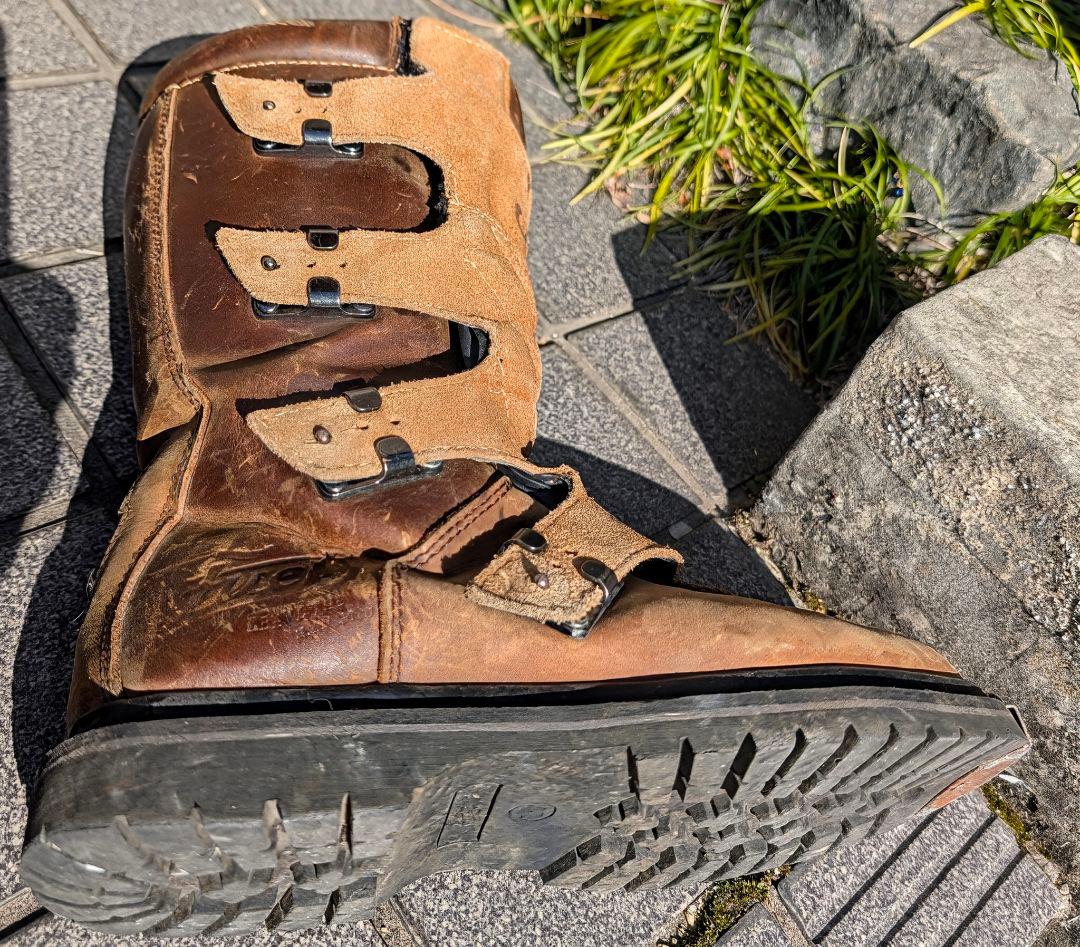 ぶ*く様 フューエル モーターサイクル ダスト デビル ブーツ バイク シューズ