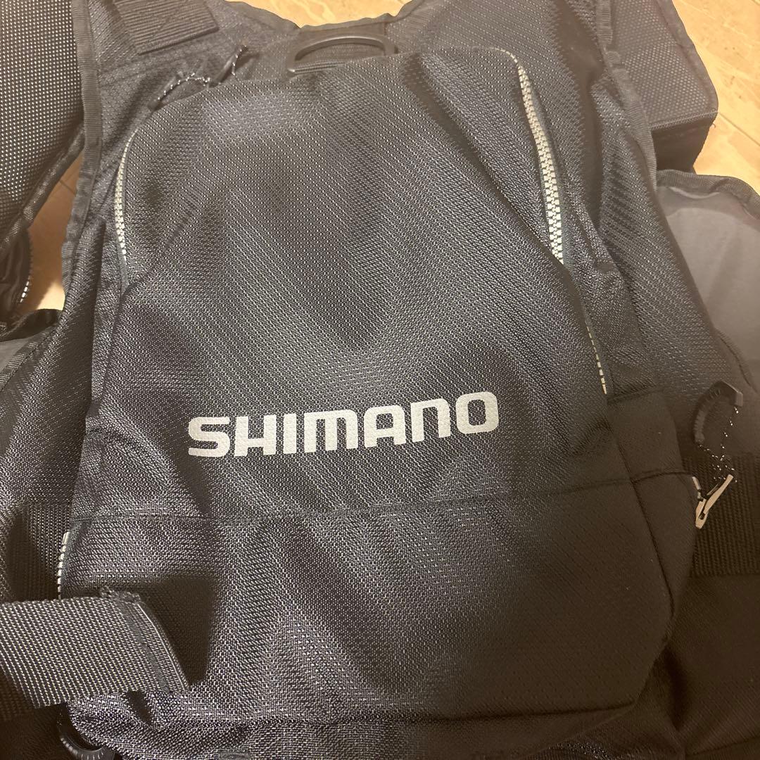 SHIMANO ブラック ライフジャケット L2