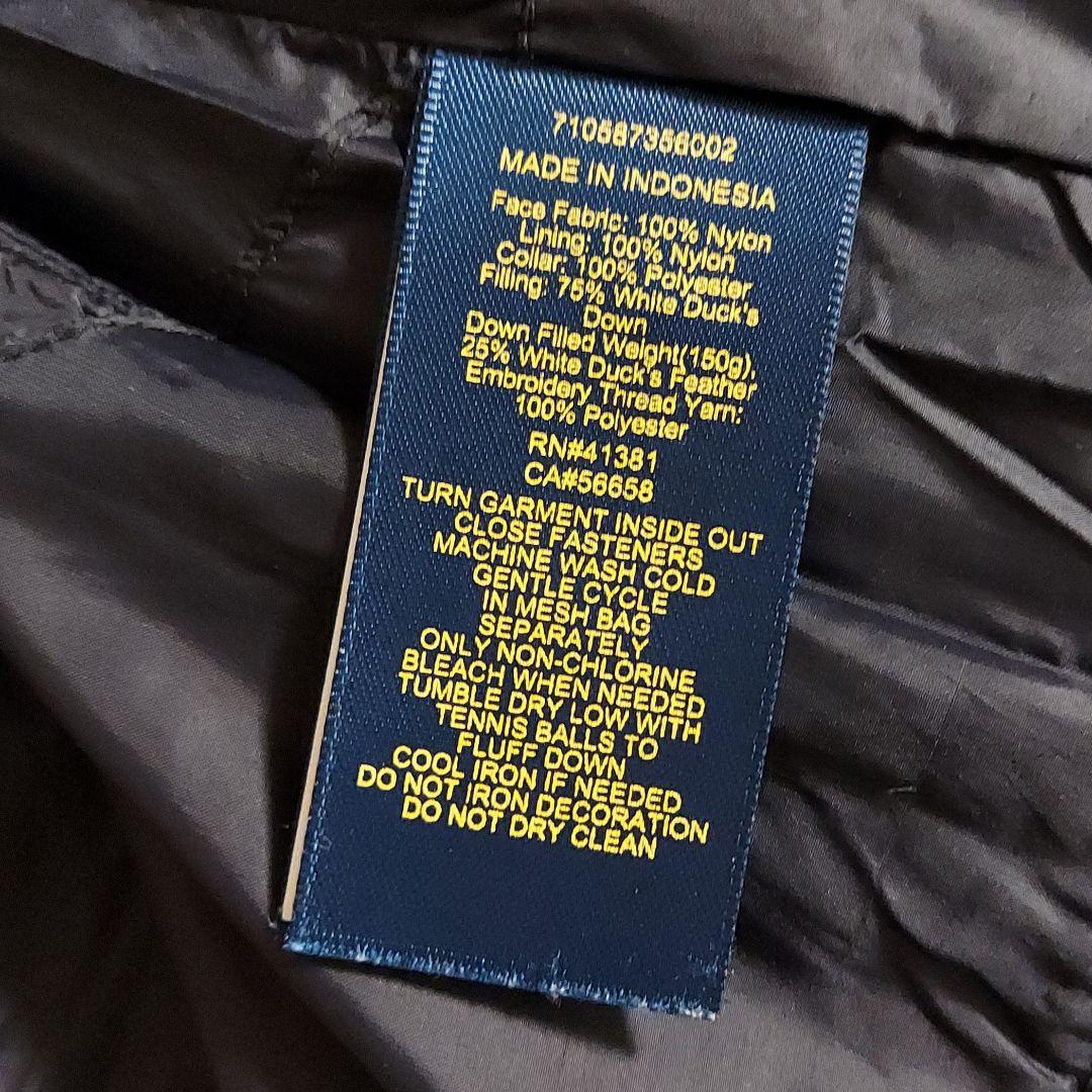 Polo Ralph Lauren ダウンベスト ビッグポニー 黒 Sサイズ