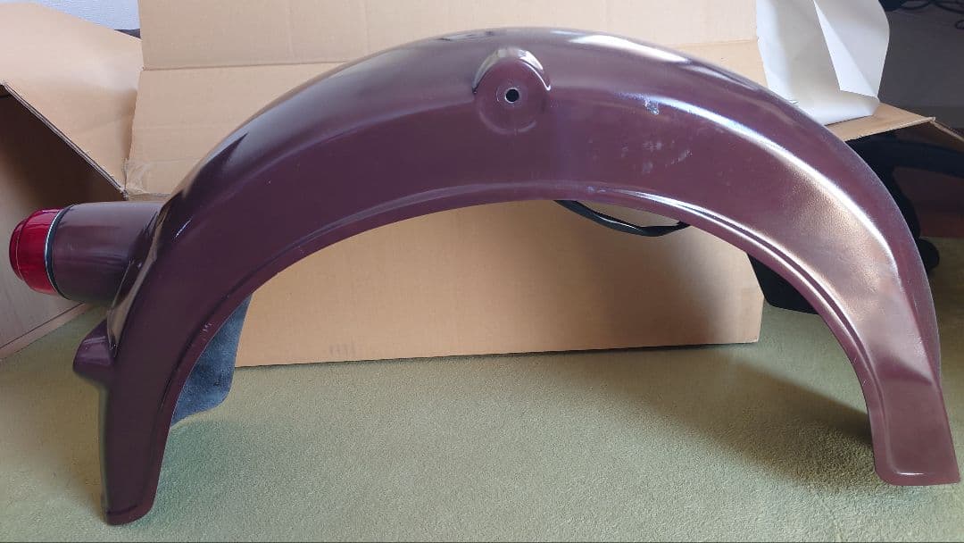 YAMAHA　SR400用　リアフェンダー　シックデザイン　「クラシックフェン…