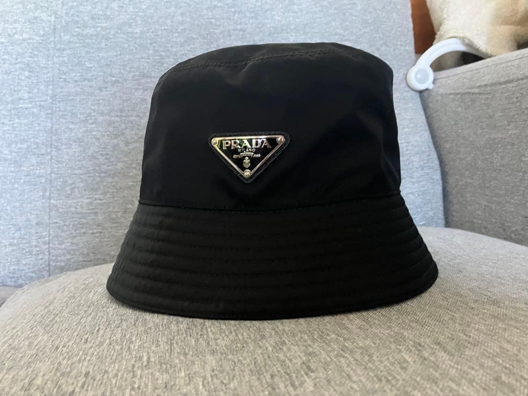 PRADA プラダ Re-Nylon バケットハット 黒