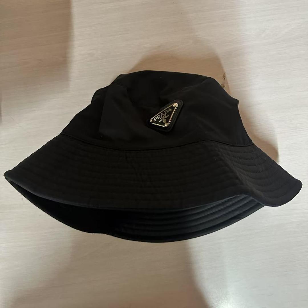 PRADA プラダ Re-Nylon バケットハット 黒