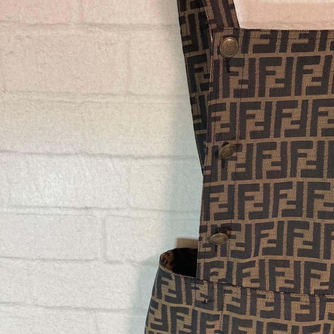 希少　FENDI ズッカ柄　サロペットワンピース