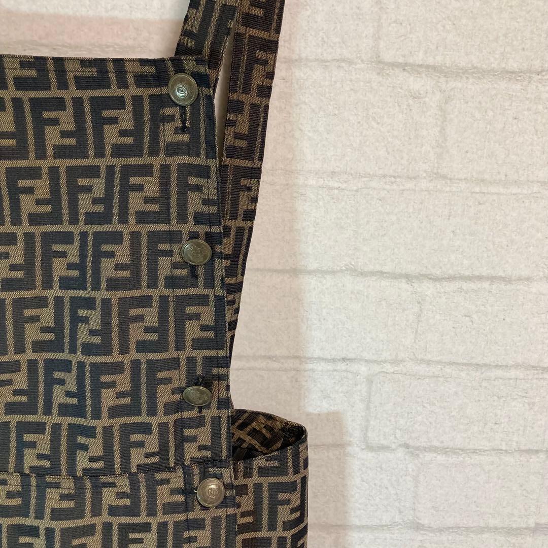 希少　FENDI ズッカ柄　サロペットワンピース