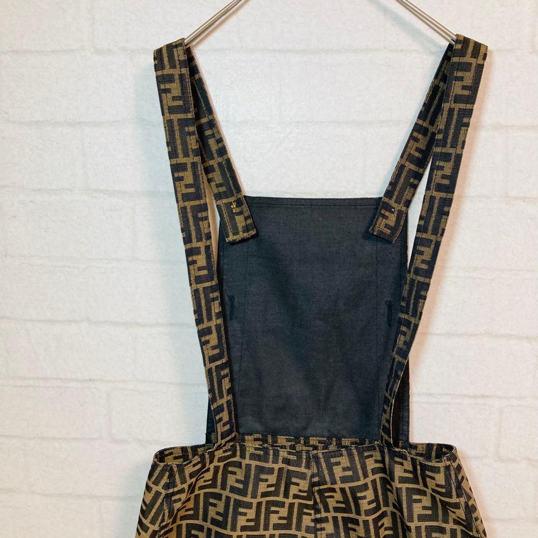 希少　FENDI ズッカ柄　サロペットワンピース