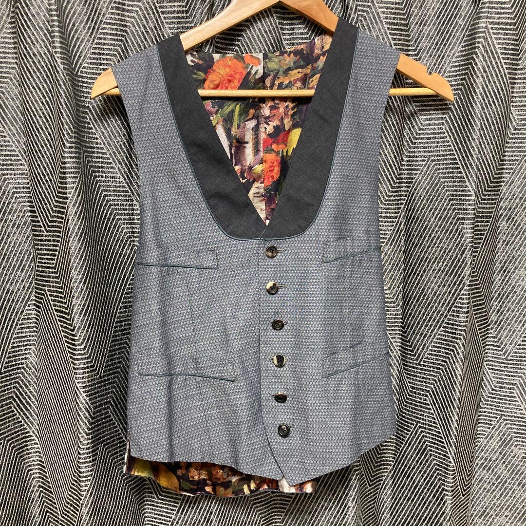 【Paul Smith Collection】総柄3ピーススーツ