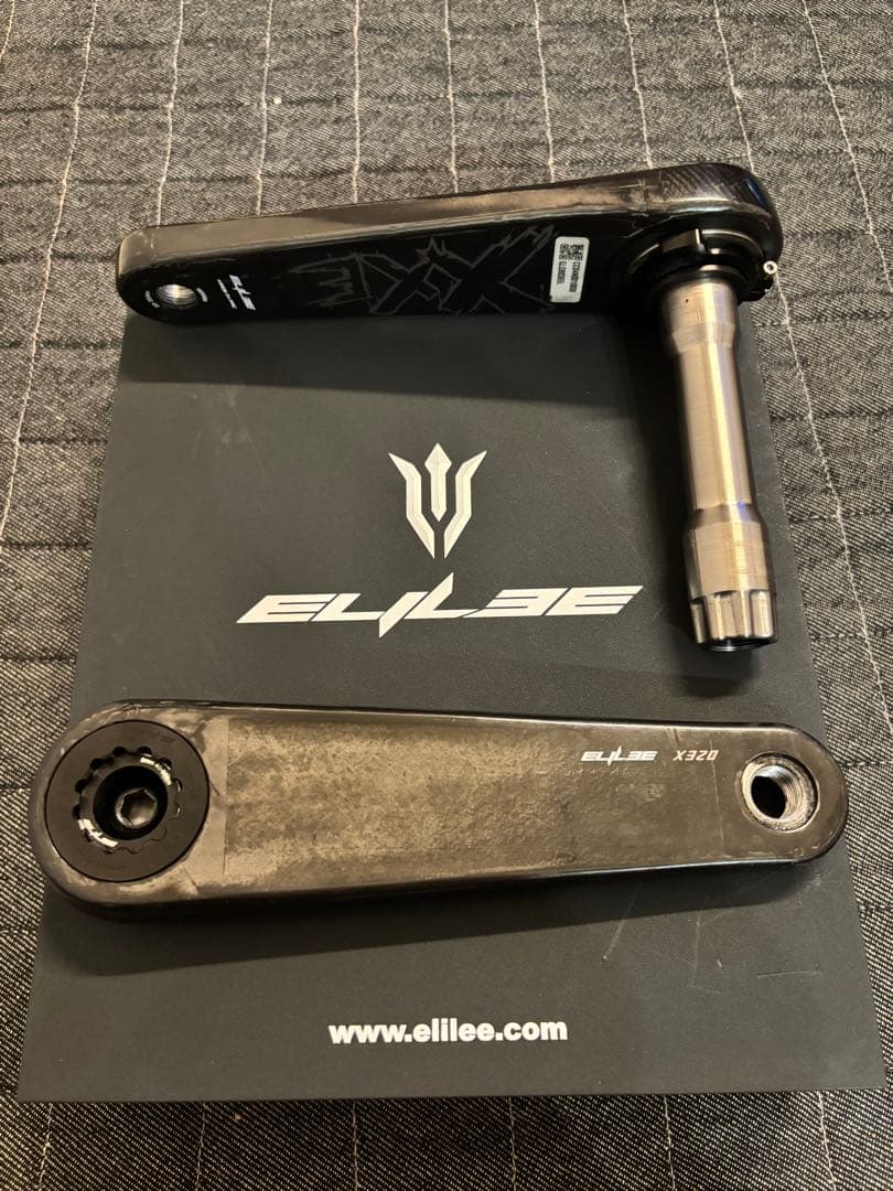 エライリー ELILEE X320 クランクアーム Φ24 165mm カーボン