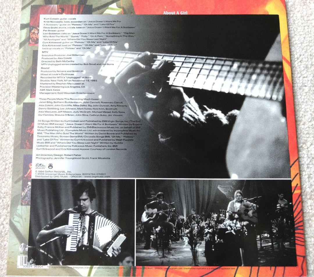 Nirvana ニルヴァーナ LPレコード