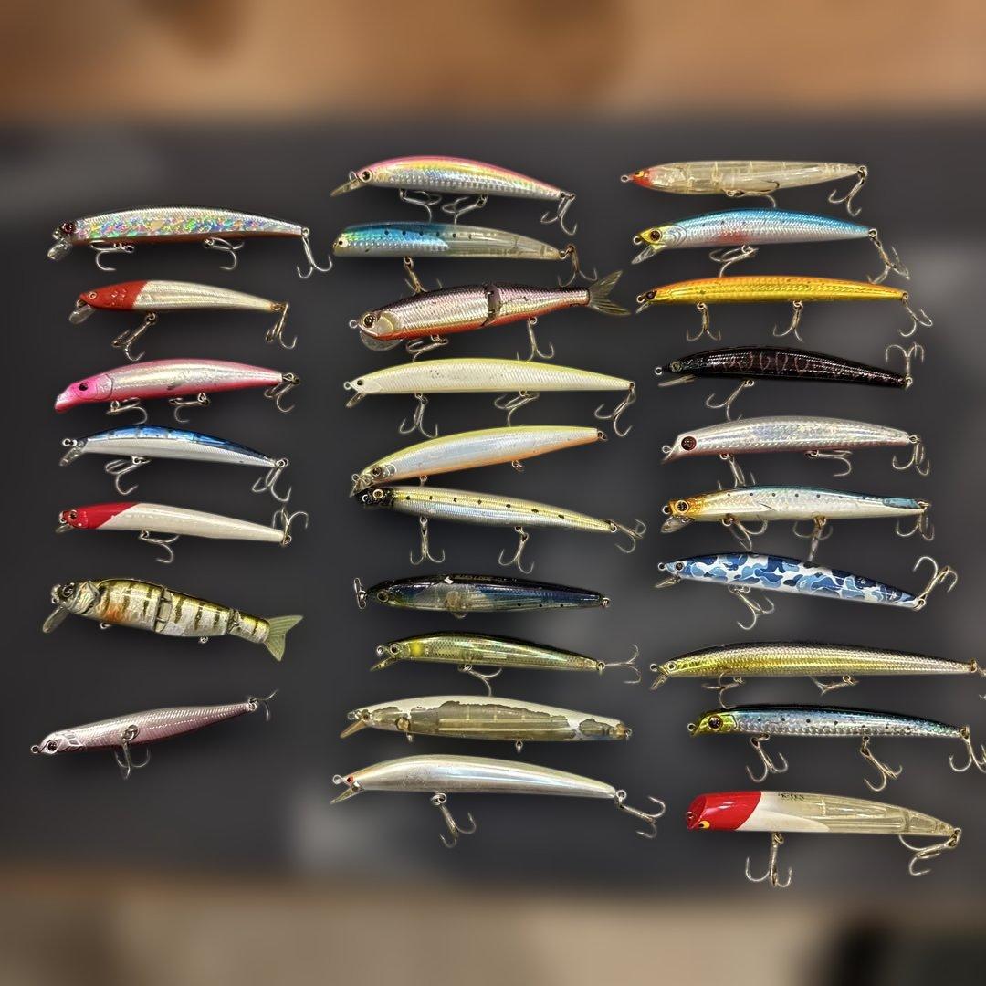 ハードルアー 40個　タックルケース付き