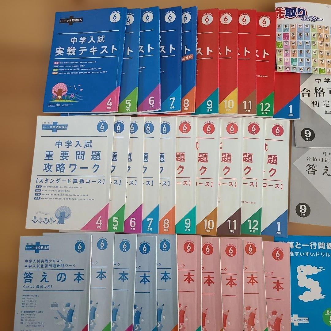 Benesse　考える力・プラス中学受験講座　チャレンジ　進研ゼミ 6年生