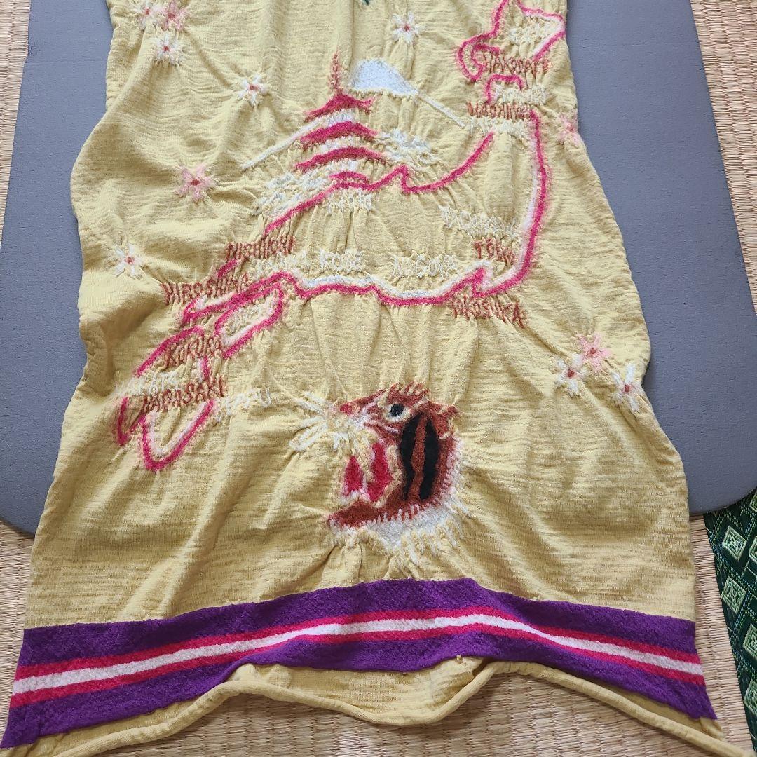 KAPITAL 縮絨マフラー　キャピタル スーベニア 190cm 竜 虎