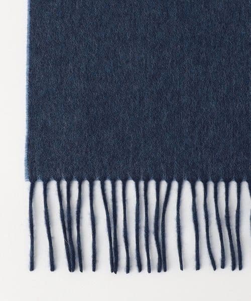 カシミヤ リバーシブル マフラー