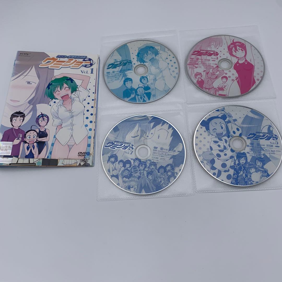 【全巻セット】ケンコー全裸系水泳部ウミショー DVD 全7巻セット アニメ