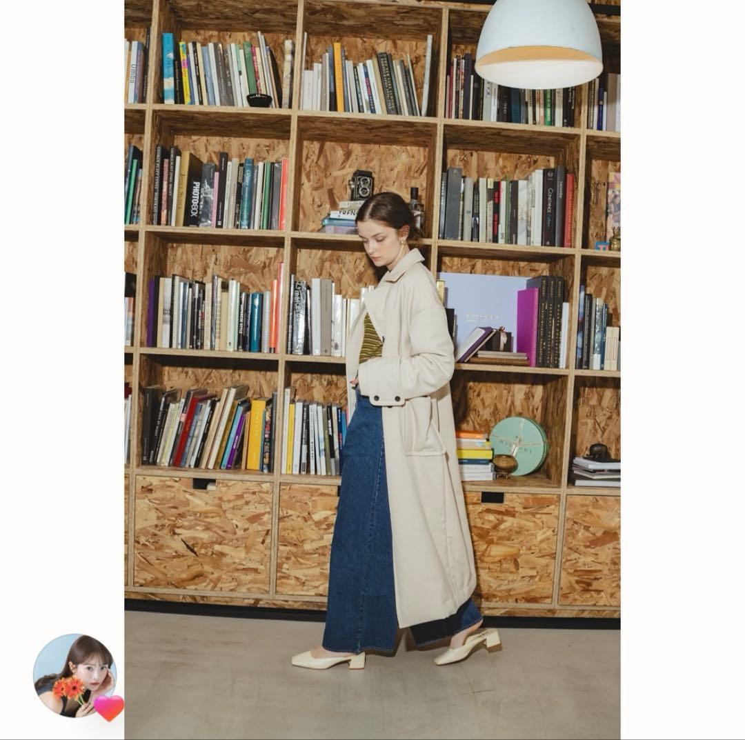 Mサイズ　ロングパフコート