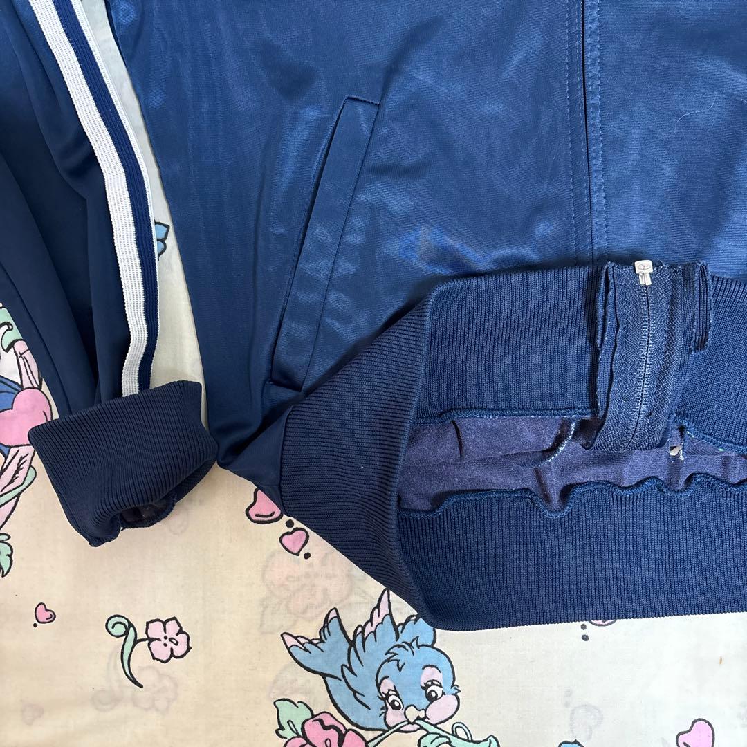 adidas アディダストラックジャケット　ジャージ　S ネイビービンテージ