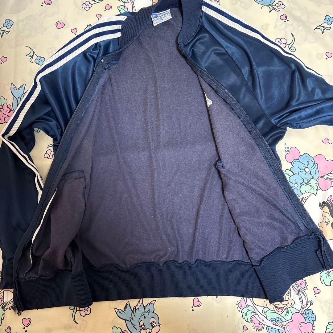 adidas アディダストラックジャケット　ジャージ　S ネイビービンテージ