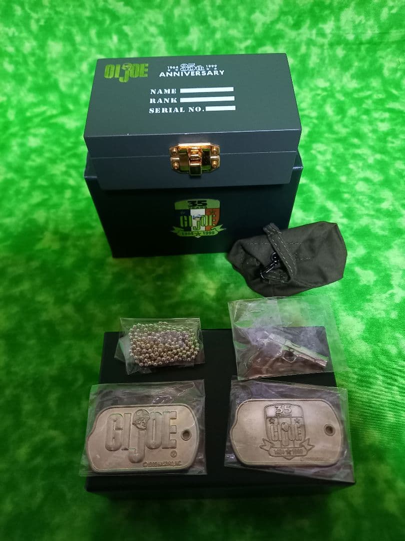 L*f様 スポット値下げ❗️絶版☆GI JOE 35周年記念DOG TAG500