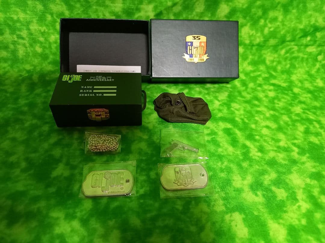 L*f様 スポット値下げ❗️絶版☆GI JOE 35周年記念DOG TAG500