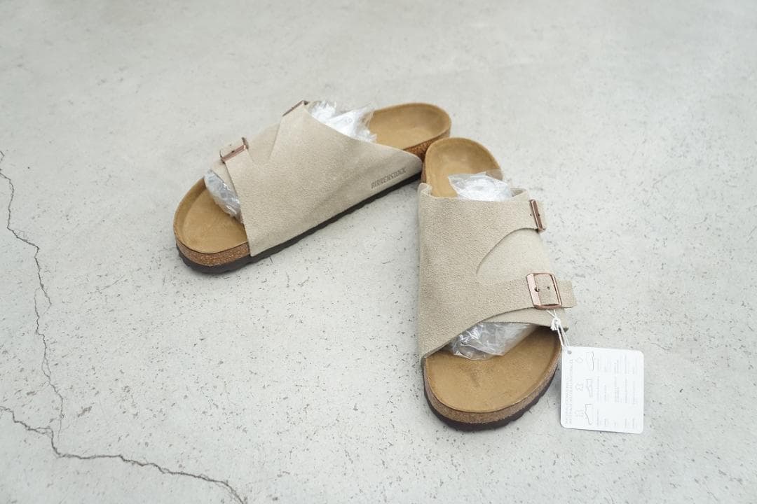 新品 定番 BIRKENSTOCK Zurich Taupe 826P▲