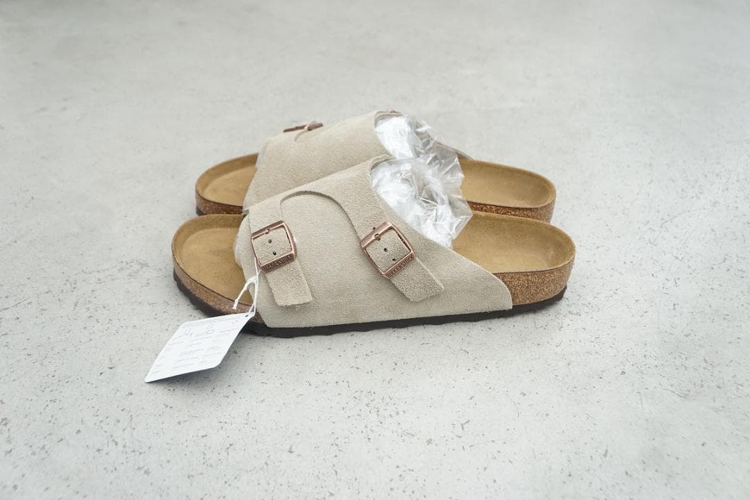 新品 定番 BIRKENSTOCK Zurich Taupe 826P▲
