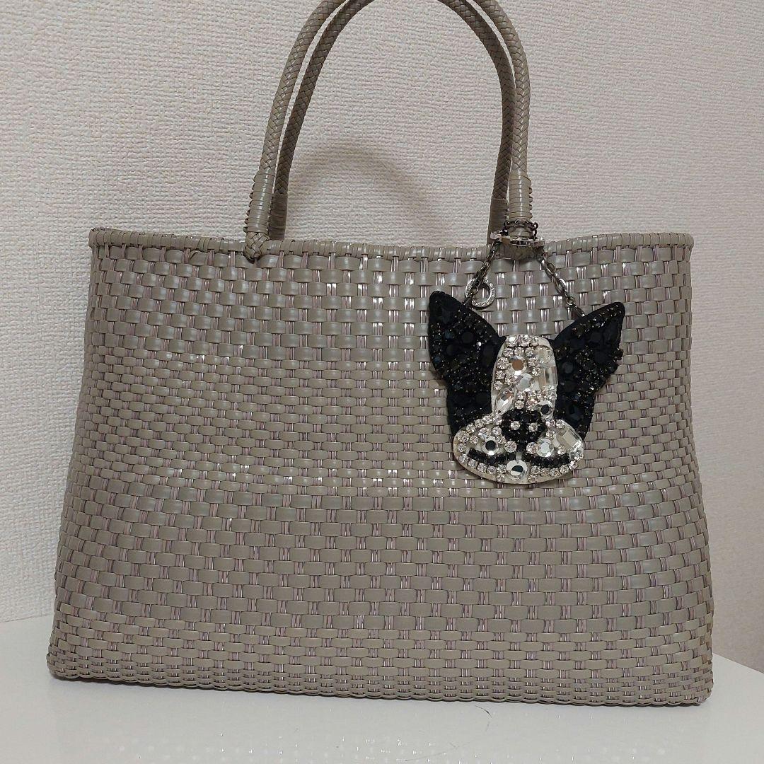 アンテプリマ イントレッチオ 横長 マットカーキ ワイヤーバッグ A4