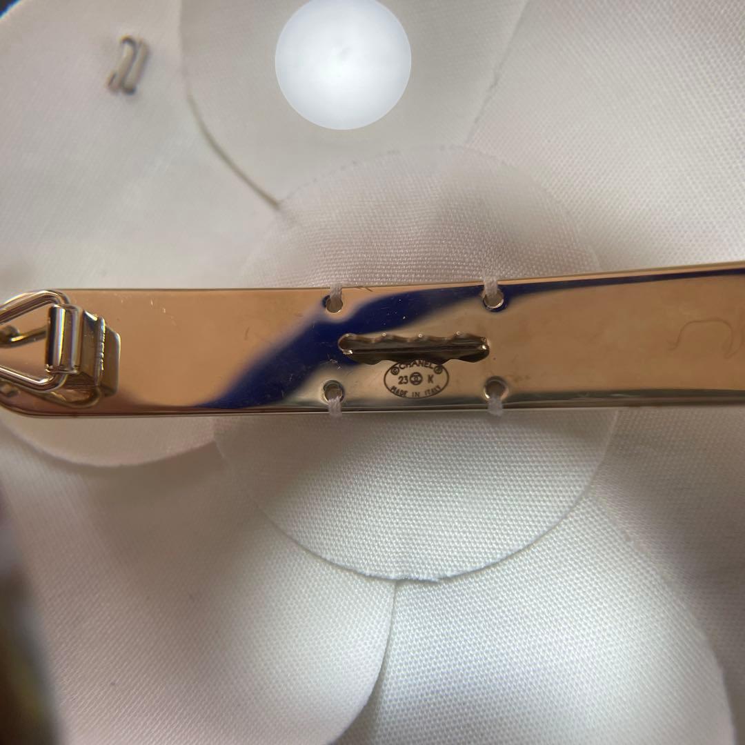シャネルカメリアバレッタ お値下げ