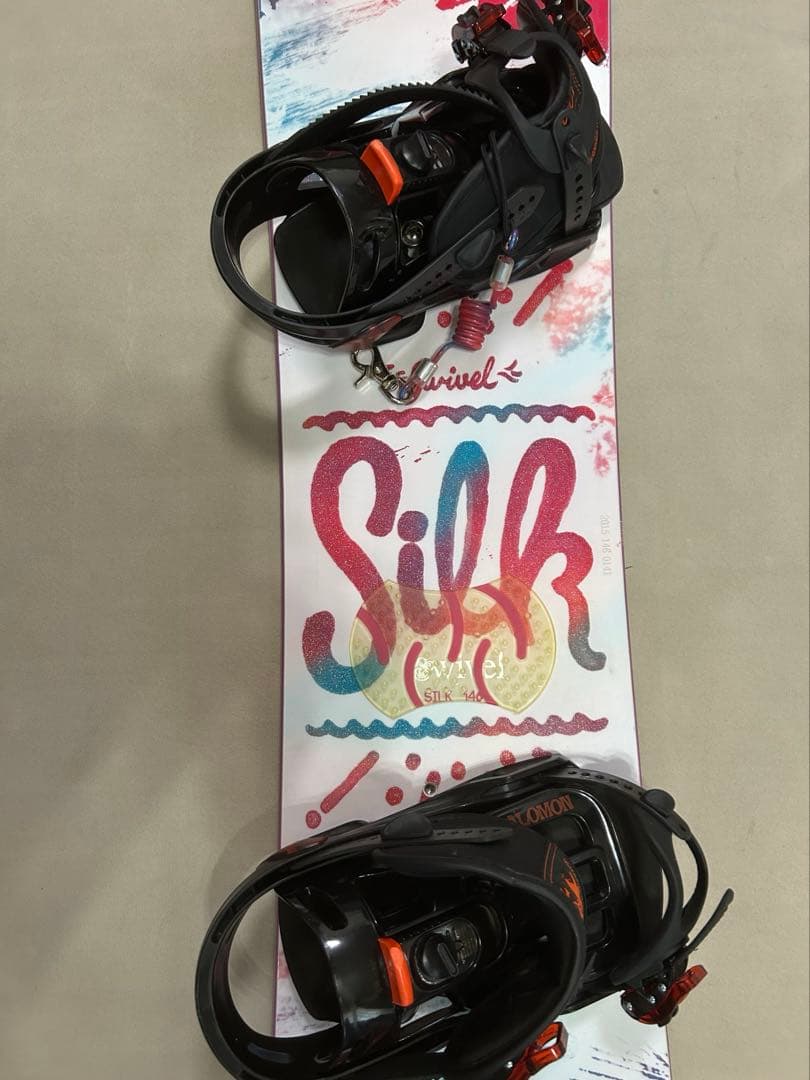 スノーボードセット　SWIVEL 146 ✖️SALOMONビンディング　ケース付