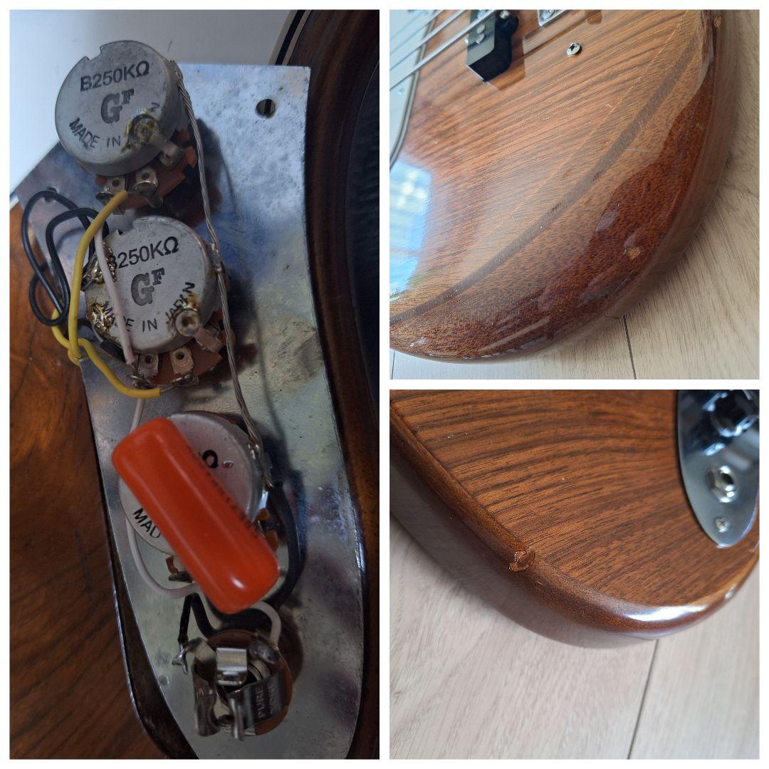 GRECO JB550 (改) グネコロゴ ジャズベース 70年代 ハードケース