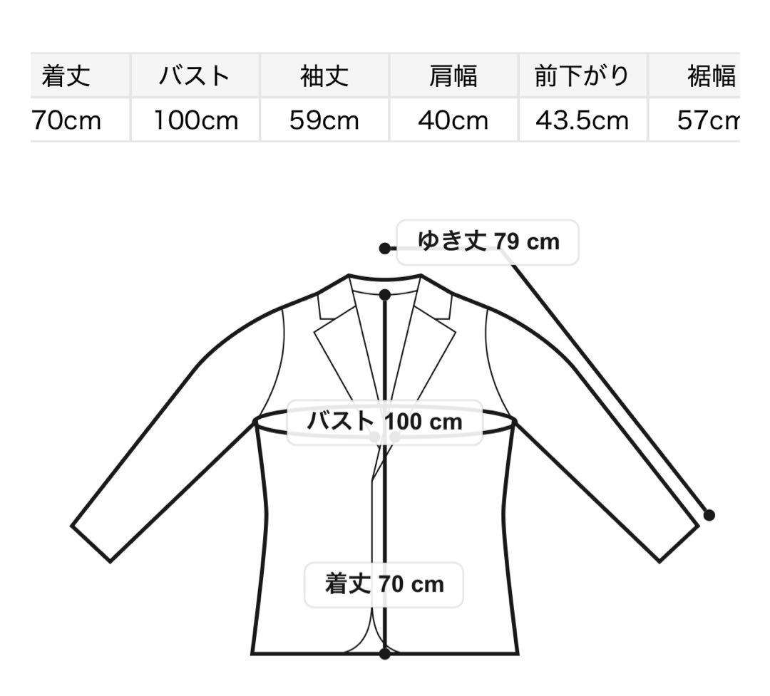 即完売　2025AW ミラオーウェン　チェック金釦ダブルブレストロングブレザー